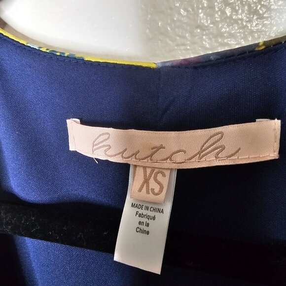 Hutch XS  Wrap Dress Val Pietrina Maxi Floral Flutter Sleeve Fairy Formal Event - Picture 7 of 11